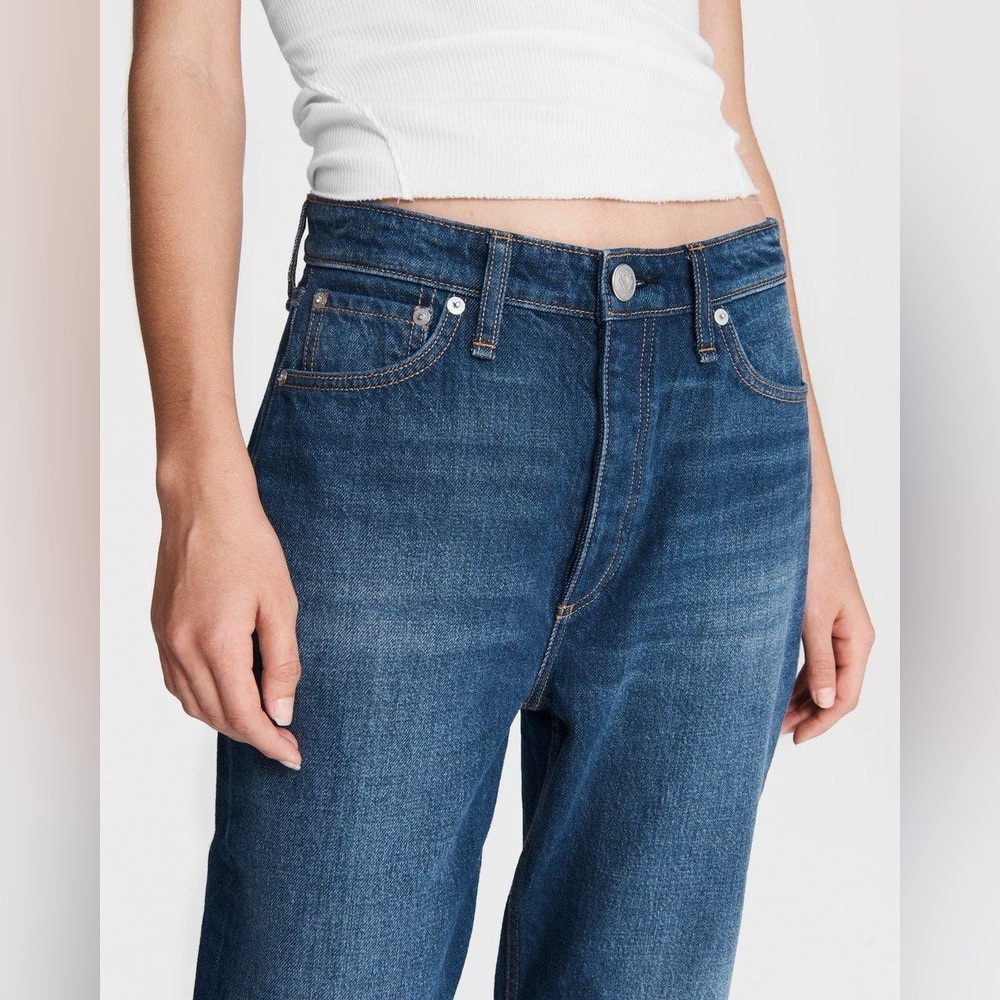 Rag & Bone Alex High Rise Straight in Stowe Size 27 New - Picture 4 of 12